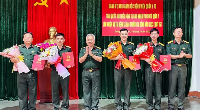 Dong Nai-based military medical workers deployed to Truong Sa