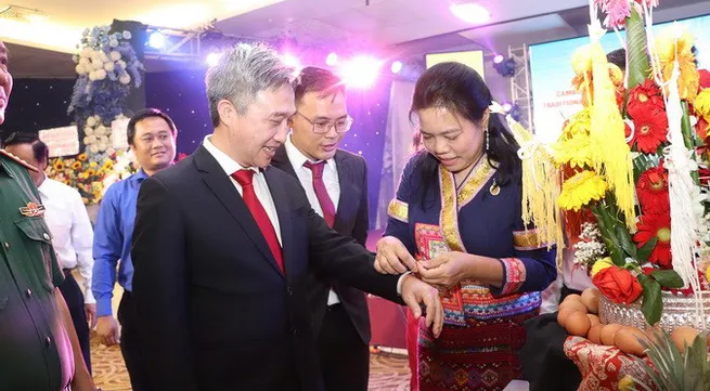 Traditional New Year festival of Cambodia, Laos, Thailand celebrated in Ba Ria-Vung Tau