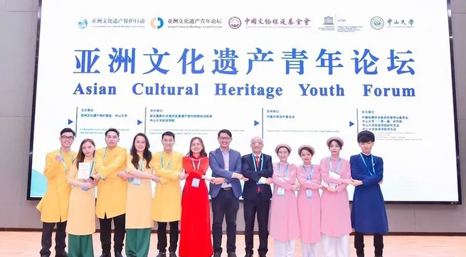 Vietnamese students win third prize at international contest on Asian cultural heritage preservation