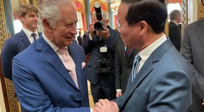 President Vo Van Thuong attends King Charles III's coronation