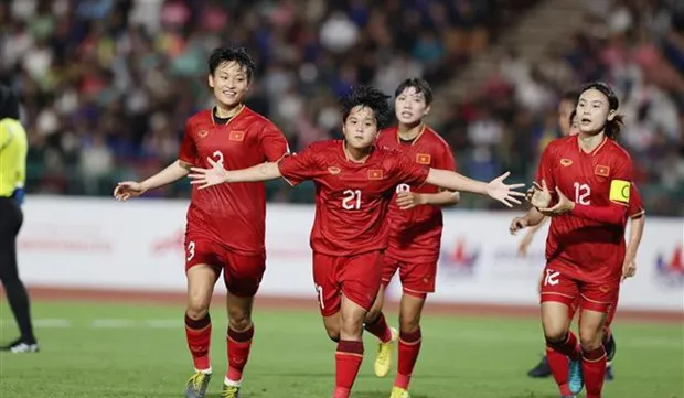 Vietnamese women football advance to SEA Games' finals