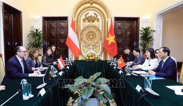 Vietnam hopes to cultivate ties with Austria: Foreign Minister