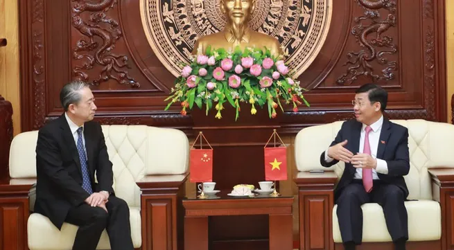 Chinese Embassy delegation visits Bac Giang Province