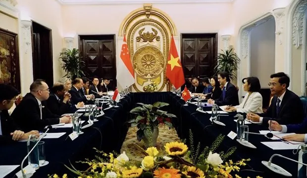 Vietnam, Singapore hold 15th political consultation