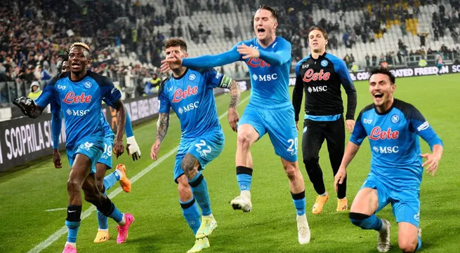 Napoli on verge of first Serie A title in 33 years