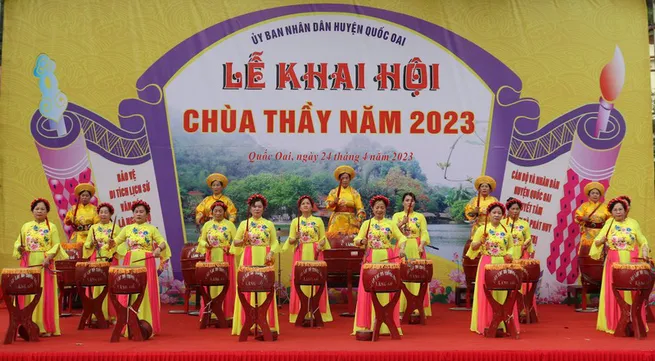 Thay Pagoda Festival opened in Quoc Oai district