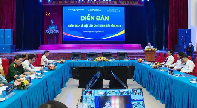 2023 policy forum for youth employment held online