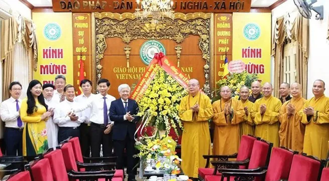 Front leader extends congratulations on Buddha’s birthday