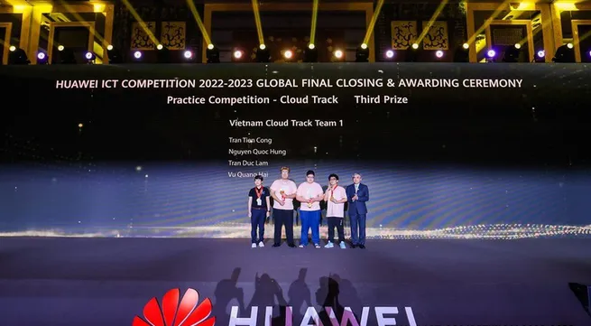 Vietnam ranks third at Huawei ICT Competition