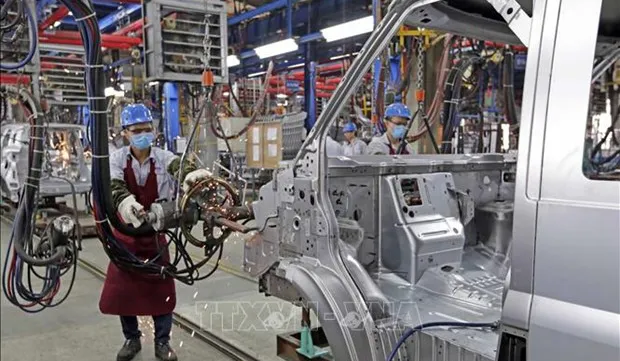 May industrial production index inches up 2.2%