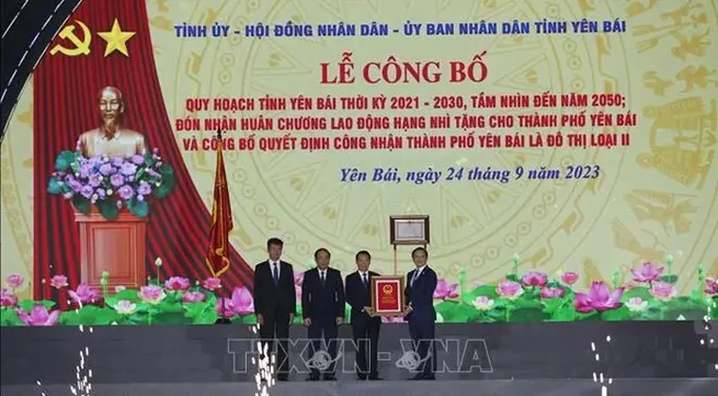 Yen Bai strives to be among top five leading provinces in northern midland and mountainous regions