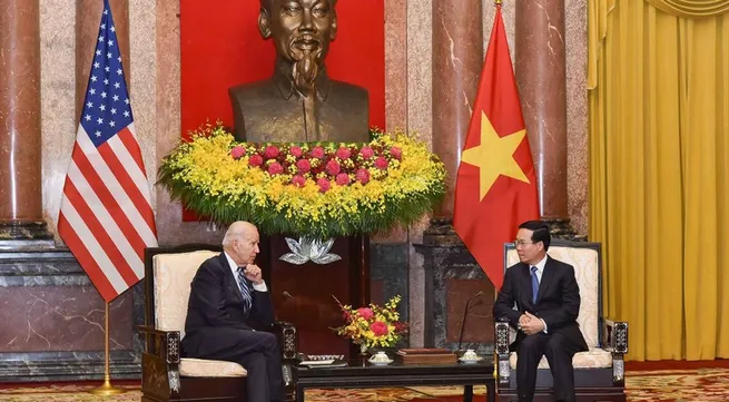 President Vo Van Thuong’s special gift to US President Joe Biden