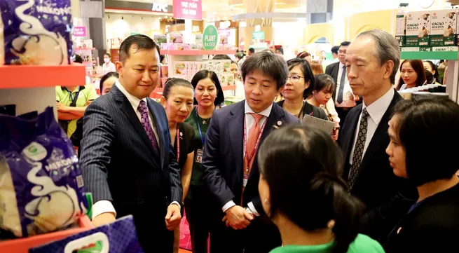 Exhibition week helps Vietnamese goods penetrate into AEON supermarkets
