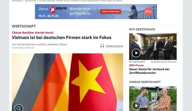 German businesses interested in Vietnam