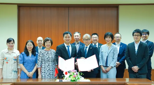 Vietnam Television signed a cooperation agreement with KTN Television - Japan