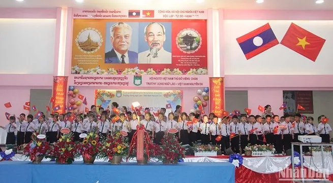 Lao-Viet bilingual school begins new school year