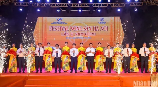 Hanoi’s agricultural product fair underway in Soc Son