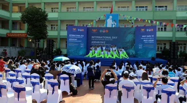 Disaster risk reduction day marked in Quang Ninh Province