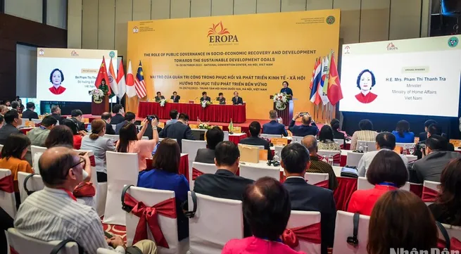 EROPA conference considers public governance toward recovery, development