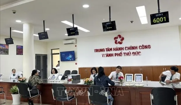 Public administrative centre opens in Thu Duc city