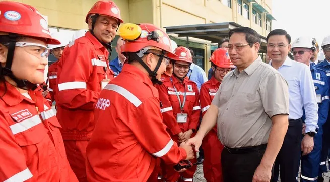 PM inspects major projects in Thanh Hoa province