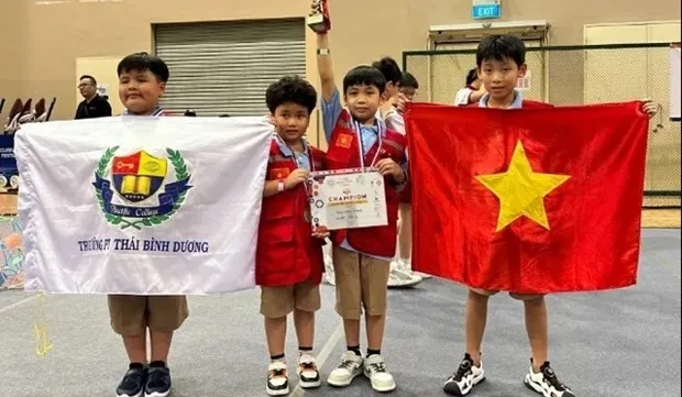 Can Tho students win Global Robotics Games 2023 championship