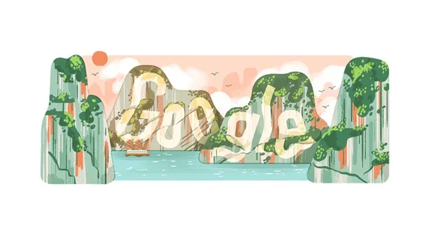 Google Doodle honours World Natural Heritage of Ha Long Bay