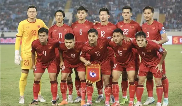 Vietnamese men’s football team maintain Southeast Asia’s top position