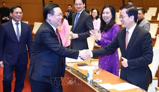 NA Chairman meets ambassadors, heads of overseas representative agencies