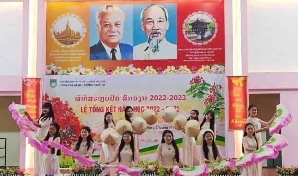 ​Lao-Vietnamese bilingual school concludes 2022-2023 academic year