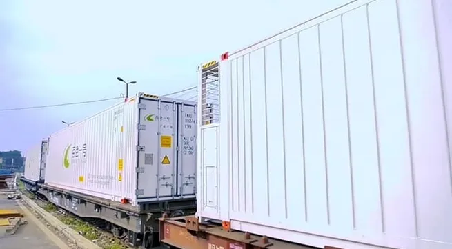 Song Than - Dong Dang refrigerated container begins operation