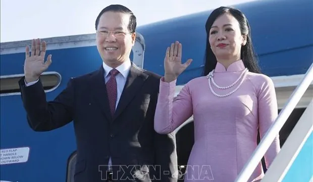 President leaves Hanoi for visits to Austria, Italy, the Vatican