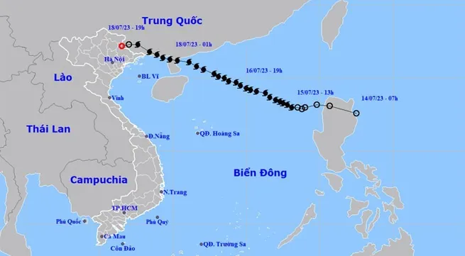 Storm Talim weakens into tropical depression, downpours expected in northern region