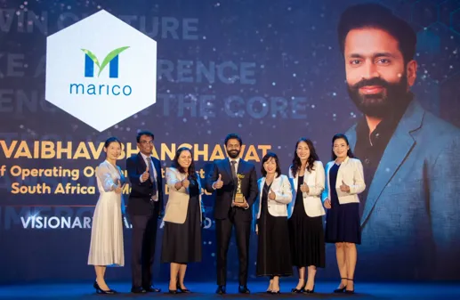 COO of Marico SEA receives The Visionary Leader Award
