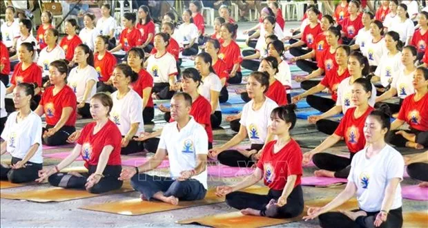 Int’l Day of Yoga held in Quang Binh for first time