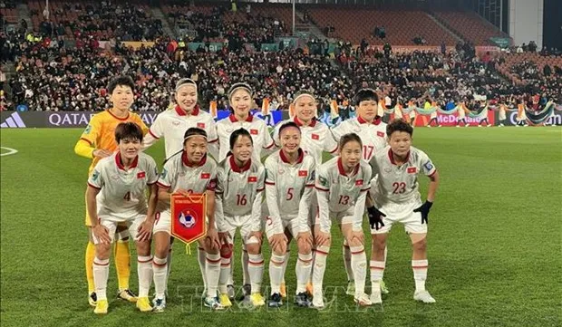 Int'l media praise Vietnamese women footballers in 2023 World Cup