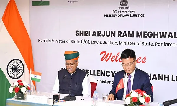 Vietnam - India: Cooperation in law and justice