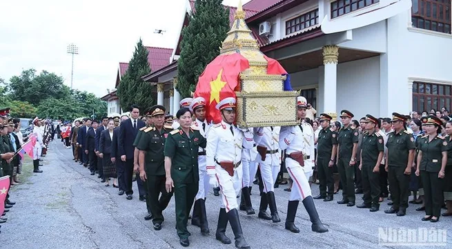 Remains of Vietnamese martyrs repatriated from Laos