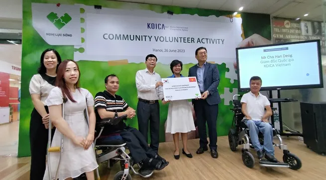 KOICA supports fostering social integration skills for people with disabilities