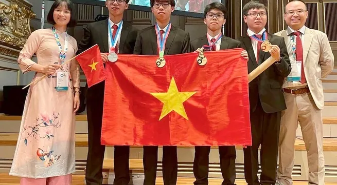 ​Vietnamese students win gold medals at 2023 International Chemistry Olympiad