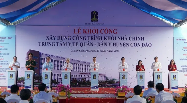 President attends groundbreaking, launching ceremonies for vital projects