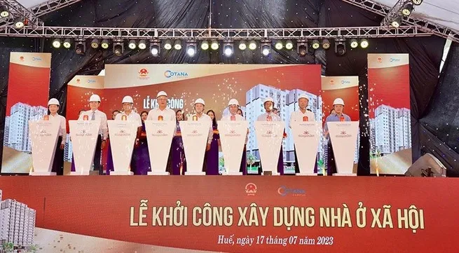 Work starts on more than 1,000 social apartments in Thua Thien-Hue