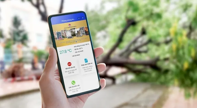 Zalo mini app released to support disaster response