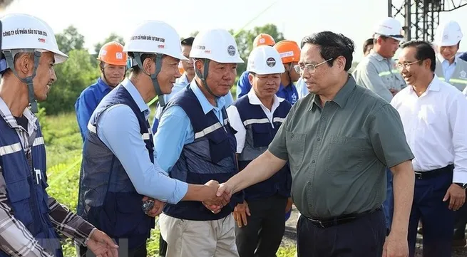 In pictures: PM inspects construction of Ho Chi Minh City’s third ring road