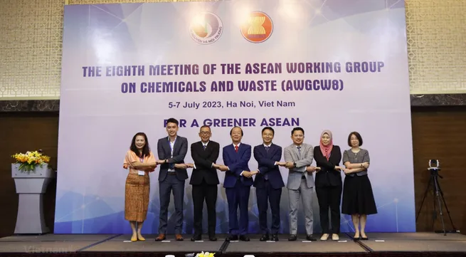 Eighth ASEAN Working Group on Chemicals and Waste meeting opens in Hanoi