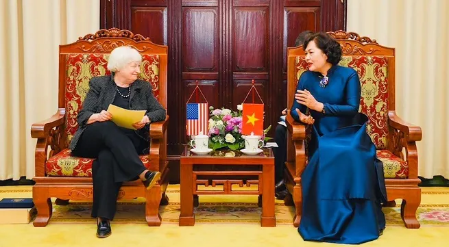 State Bank of Vietnam, US Treasury Department to maintain close ties