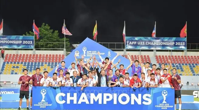 Regional media covers Vietnam’s AFF U23 Championship win