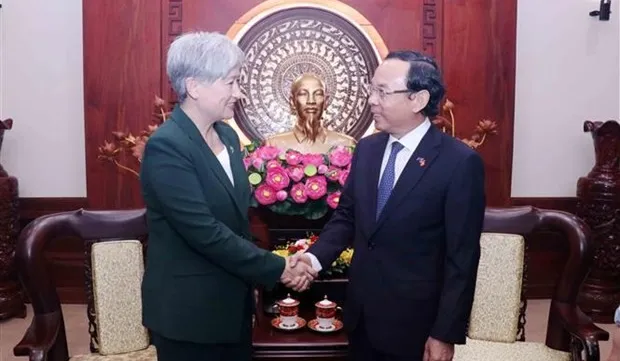 Ho Chi Minh City’s leader receives Australian Foreign Minister