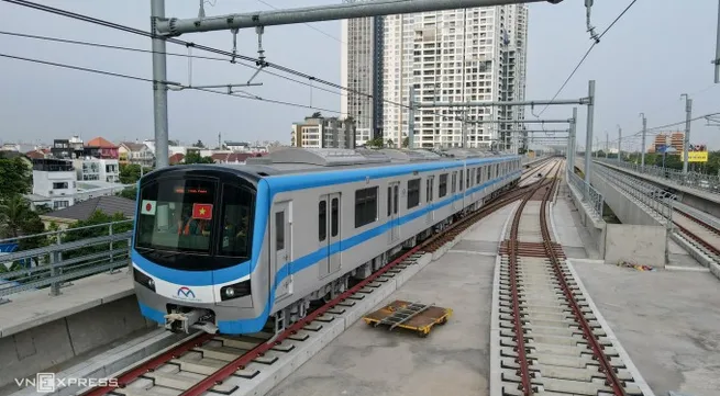 ​Ben Thanh – Suoi Tien metro line to begin test run ahead National Day