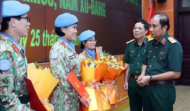 Three more Vietnam military officers to join UN peacekeeping forces